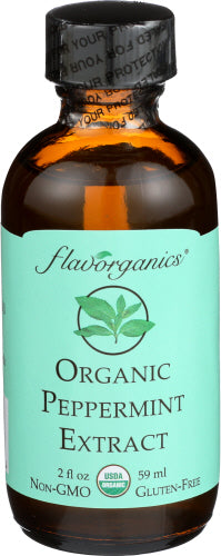 Flavorganics - Organic Peppermint Extract , 2  Oz