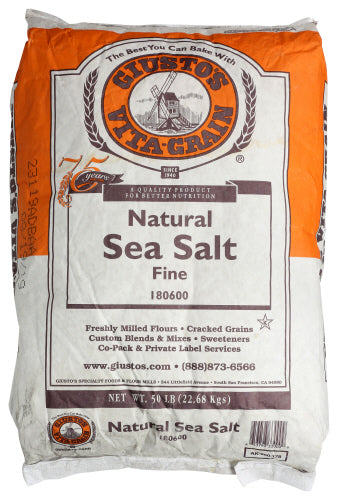 Giusto's - Sea Salt Fine, 50 lbs