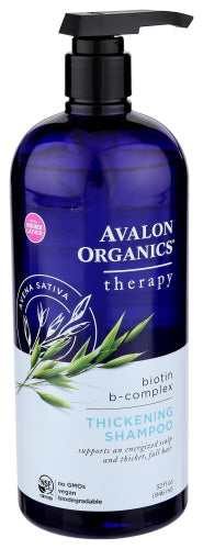 Avalon Organics - Biotin B-Complex Thickening Therapy Shampoo, 32 Oz