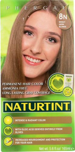 Naturtint - Permanent Hair Color 8N Wheat Germ Blonde, 5.6 Oz