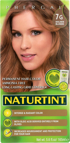 Naturtint - Permanent Hair Colorant 7G Golden Blonde, 5.6 Oz