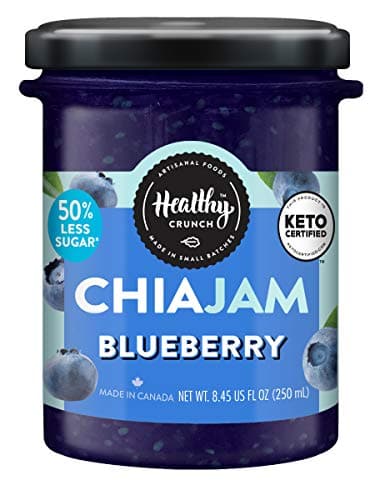 Healthy Crunch - Blueberry Chia Jam, 7.77 Oz | Pack of 6