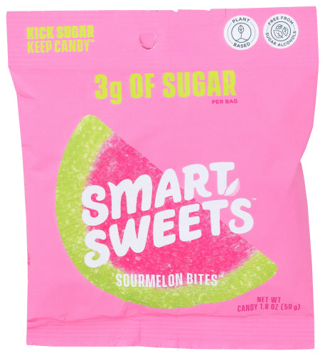 SMARTSWEETS - Sour Melon Candy Gummy , 1.8 Oz  | Pack of 12