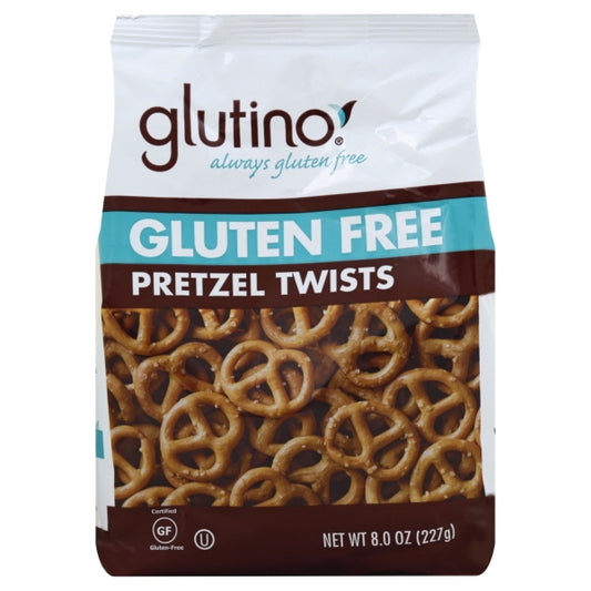 Glutino - Glutino Gluten Free Pretzel Twists, 8 Oz | Pack of 12