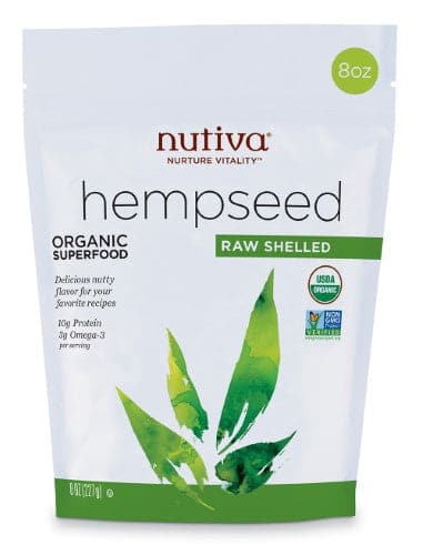 Nutiva Organic Raw Shelled Hempseed - 8 oz
 | Pack of 3