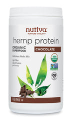 Nutiva - Organic Hemp Shake Chocolate, 454g