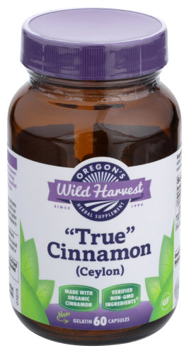 Oregon's Wild Harvest - True Cinnamon (Ceylon) - (60 Capsules)