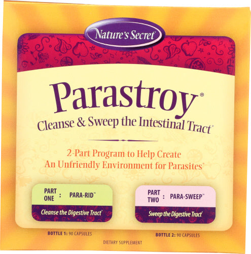 Nature's Secret - Parastroy 2-Part Program, 90 Capsules