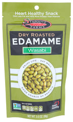 Seapoint Farms -  Wasabi Dry Roasted Edamame , 3.5 Oz | Pack of 12