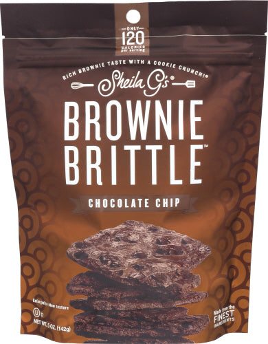 Sheila G's - Brownie Brittle, Chocolate Chip, 5 oz | Pack of 12