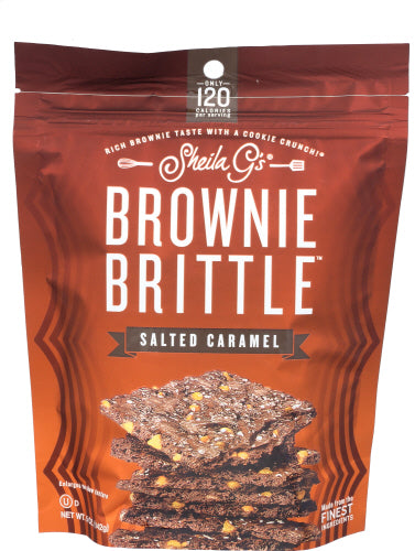 Sheila G's - Brownie Brittle Snacks Salted Caramel - 5.0 Oz | Pack of 12