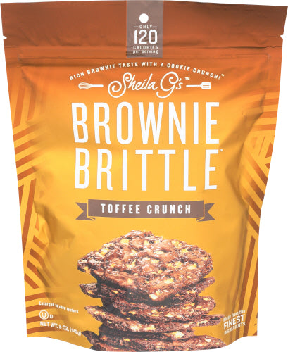 Sheila G's - Brownie Brittle Toffee Crunch - 5 Ounce | Pack of 12