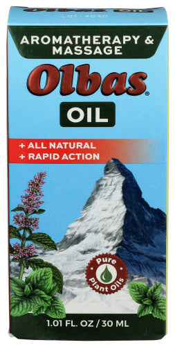 Olbas - Aromatherapy & Massage Oil, 1.01 Fl. Oz.