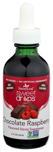 SweetLeaf - Sweet Drops, Stevia Chocolate Raspberry, 2  Oz | Pack of 3