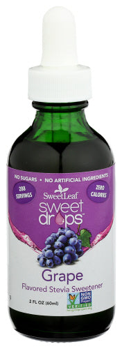 Sweet Leaf - Sweet Drops Sweetener Grape, 2 Fl Oz | Pack of 3