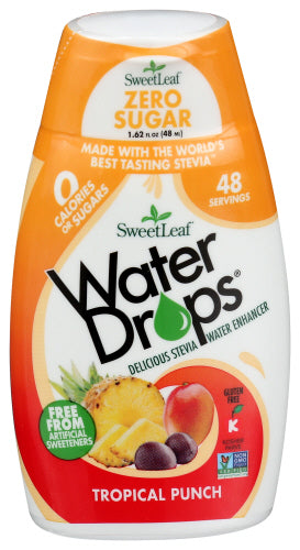 Sweet Leaf - Tropical Punch Water Drops, 1.62 Fz | Pack of 12