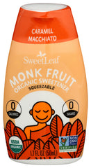 Sweetleaf - Caramel Macchiato Liquid Monk Fruit, 1.7 OZ. | Pack of 6