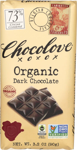 Chocolove - Dark Chocolate Bar Plain, 3.2 Oz - Pack of 12