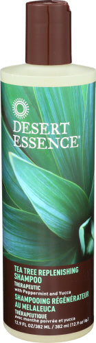 Desert Essence - Tea Tree Replenishing Shampoo, 12.7 flOz