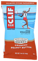 Clif - Bar Energy Bar Crunchy Peanut Butter, 2.4 Oz - Pack of 12