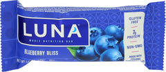 Luna - Blueberry Bliss Whole Nutrition Bar, 1.69 Oz | Pack of 15