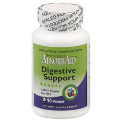 Absorbaid - Digestive Support, 90 Vcaps