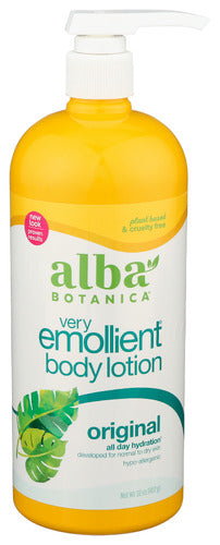 Alba Botanica - Very Emollient Body Lotion Original, 32 Oz.