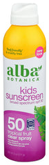 Alba Botanica - Kids Clear Sunscreen Spray SPF 50, 6oz