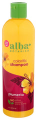 Alba Botanica - Hawaiian Natural Shampoo Colorific Plumeria, 12 Oz