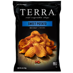 Terra Chips - Sweet Potato with Sea Salt, 6 oz - Pack of 12