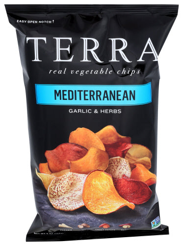 Terra Chips - Vegetable Exotic Mediterranean Chip , 5 Oz | Pack of 12