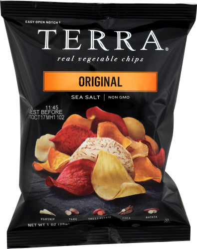 Terra Chips - Original Real Vegetable Chips, 1 Oz | Pack of 24