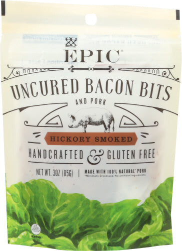 Epic - Bacon Bits Hickory Smoked, 3 Oz | Pack of 10