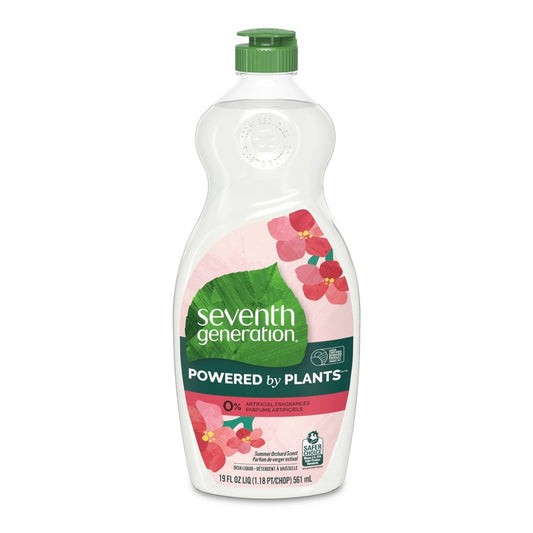 Seventh Generation - Summer Orchard Dish Liquid Soap, 19 Fl Oz