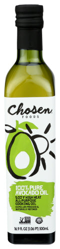 Chosen Foods - 100% Pure Avocado Oil, 16.9 oz - Pack of 6
