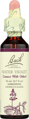 Nelson Bach - Remedies Water Violet Flower Essence, 0.7 fl oz