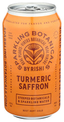 RISHI TEA - Turmeric Saffron Sparkling Beverage, 12 Oz | Pack of 12