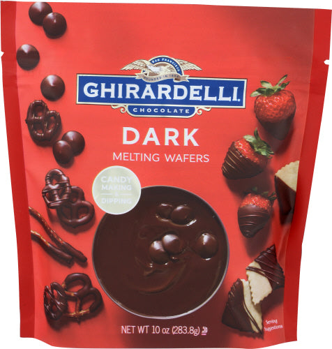 Ghirardelli - Dark Chocolate Melting Wafers - 10oz | Pack of 6