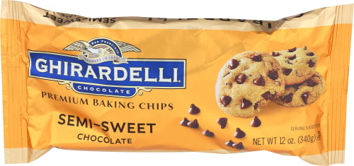 Ghirardelli - Chocolate Chip Semi Sweet, 12  Oz | Pack of 12