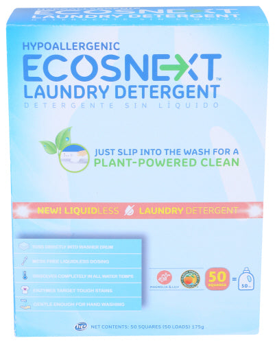 Ecos - Magnolia & Lily Next Liquidless Laundry Sheets, 50EA | Pack of 10