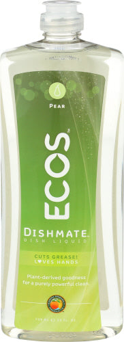 ECOS - Pear Dishmate Dish Soap, 25 fl. oz