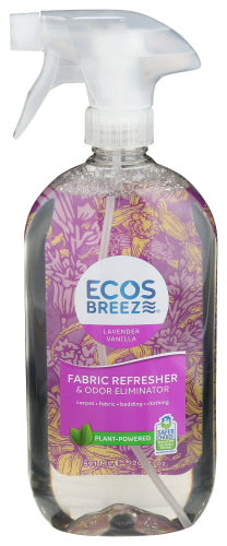 ECOS - Lavender Vanilla Fabric Refresher & Odor Eliminator, 20 Fl. Oz. | Pack of 6