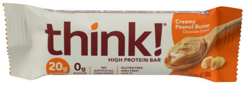 Think! - Creamy Peanut Butter Protein Bar, 2.1 Oz | Pack of 10