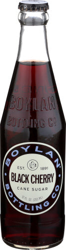 Boylan - Black Cherry Soda, 12 Oz | Pack of 24