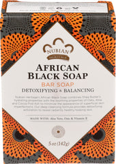 Nubian Heritage - Soap Bar African Black Soap, 5 Oz