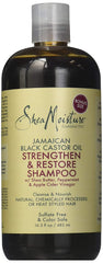 SheaMoisture - Jamaican Black Castor Oil Clarifying Nourishing Daily Shampoo, 13 Fl Oz | Pack of 4