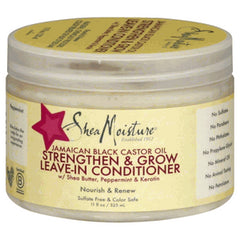 Sheamoisture - Jamaican Black Castor Oil Strengthen & Grow Leave-In Conditioner, 11.5 Oz