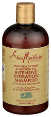 SheaMoisture - Manuka Honey & Mafura Oil Moisturizing Daily Shampoo Unscented, 13 Fl Oz | Pack of 4