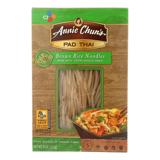 Annie Chun's - Pad Thai Brown Rice Noodle, 8oz | Pack of 6