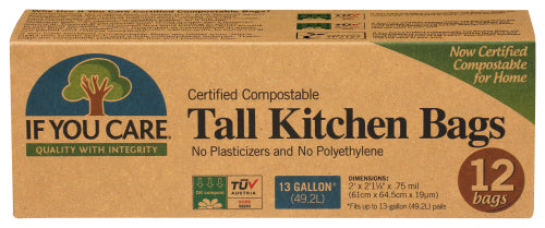 If You Care - Tall Kitchen Bags, 12ct